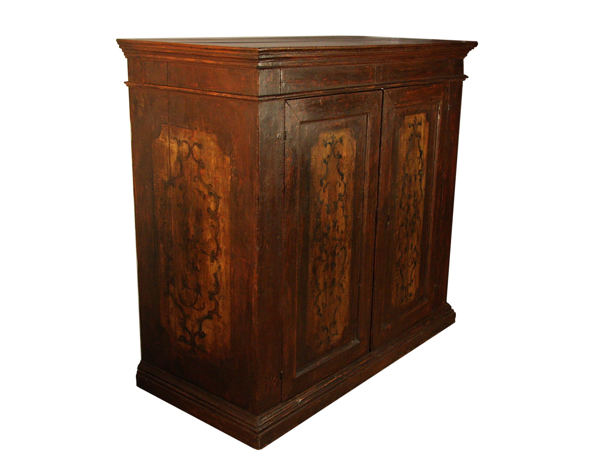 credenza-dipinta-1600-antica-emporiodellepassioni.com