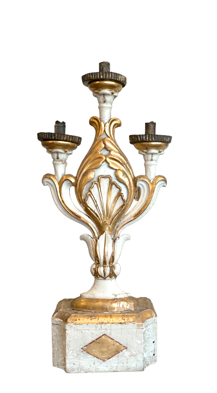 candelabro-antico-laccato-emporiodellepassioni.com