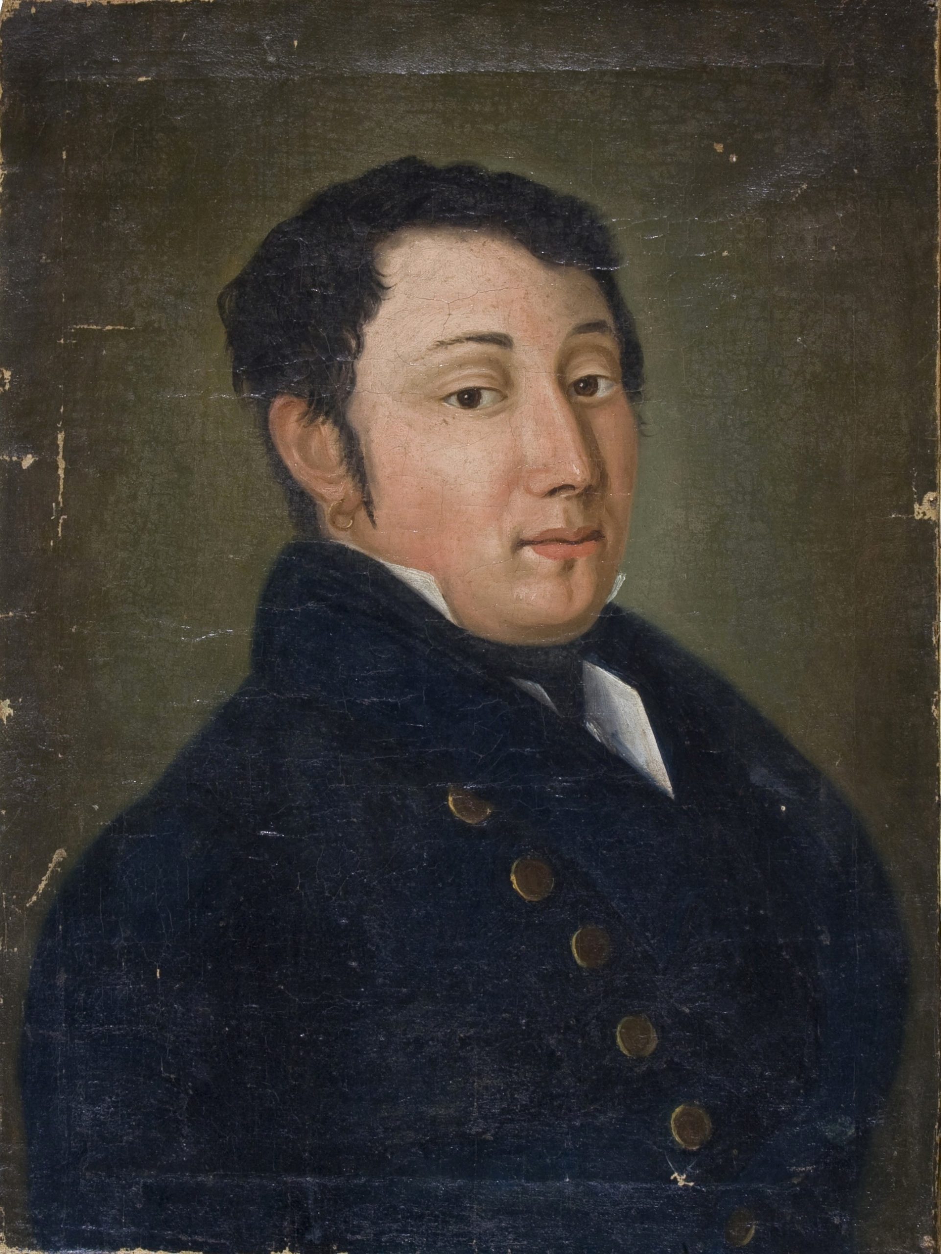 dipinto-del-1800-ritratto-gentiluomo-emporiodellepassioni.com