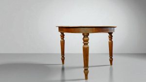 tavolo-tondo-noce-massello-emporiodellepassioni.com