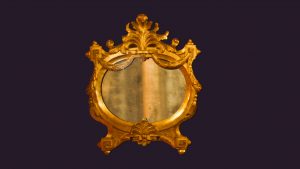 specchiera-dorata-foglia-oro-emporiodellepassioni.com