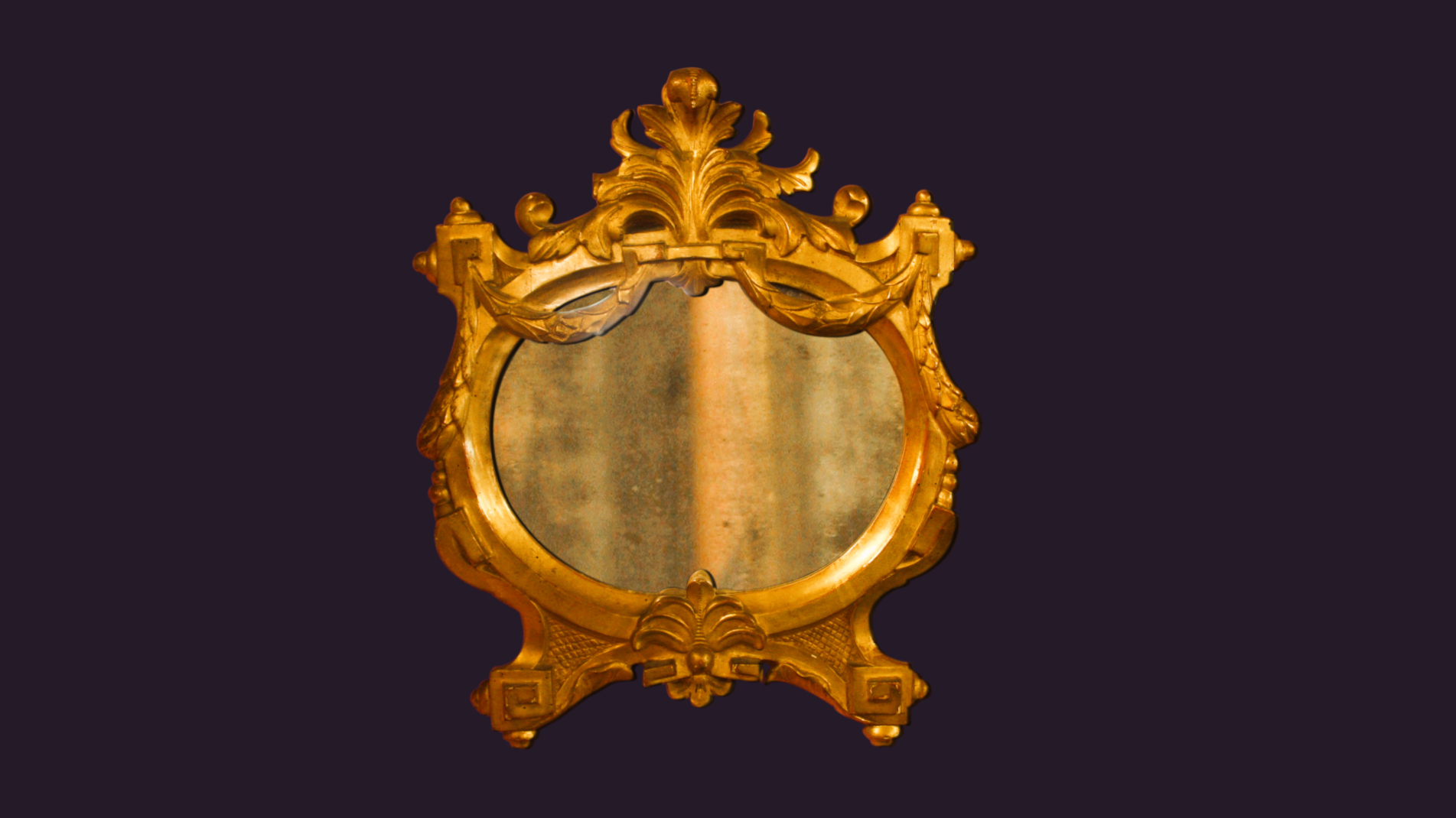 specchiera-dorata-foglia-oro-emporiodellepassioni.com