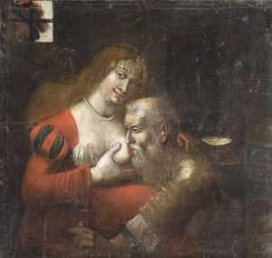 dipinto-antico-carita-romana-cimone-pero-emporiodellepassioni.com