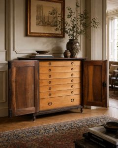 credenza-con-cassetti-antica-noce-emporiodellepassioni.com