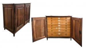 credenza-con-cassetti-antica-noce-emporiodellepassioni.com