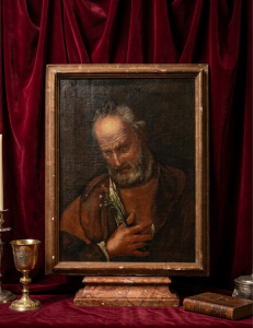 dipinto-san-giuseppe-con-fiori-emporiodellepassioni.com