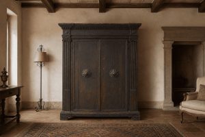 Armadio monumentale del XVII secolo in casale toscano